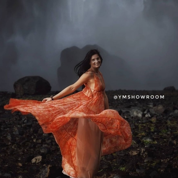 🔥Last 2🔥MANGO Printed maxi dress - Picture 9 of 16